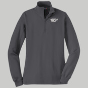 LST253.h.afb - Ladies 1/4 Zip Sweatshirt (Heather Colors)