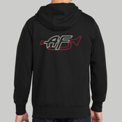 ST258 - Adult Full Zip Hooded Sweatshirt <> Embroidered (125.131)