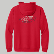 18600.e - Adult Heavy Blend™ Full Zip Hooded Sweatshirt <> Embroidered (125.131) 